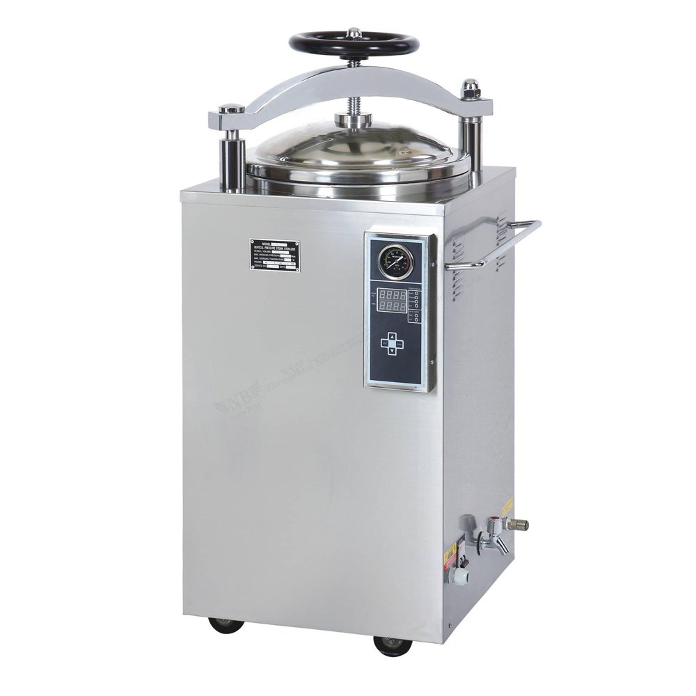 LS-100HD 100L Hand Round Automatic Vertical Pressure Steam Sterilizer