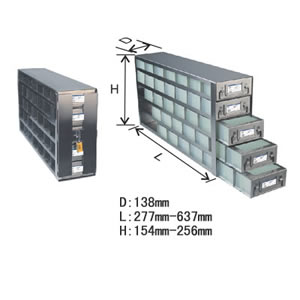 chest freezer racks for mini boxes