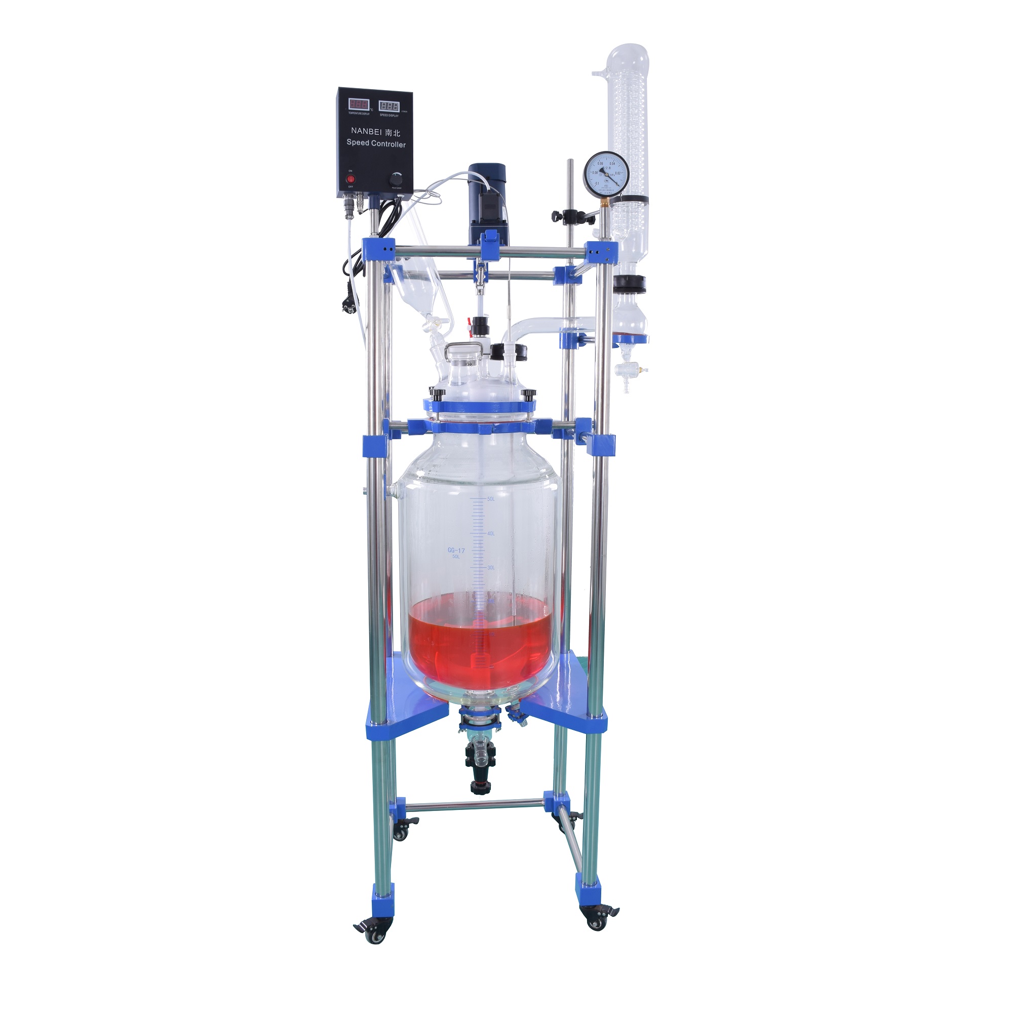 30L Jacketed Glass Reactor