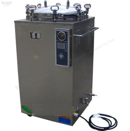LS-100LD 100L Digital Automatic Vertical Steam Sterilizer With Drying System