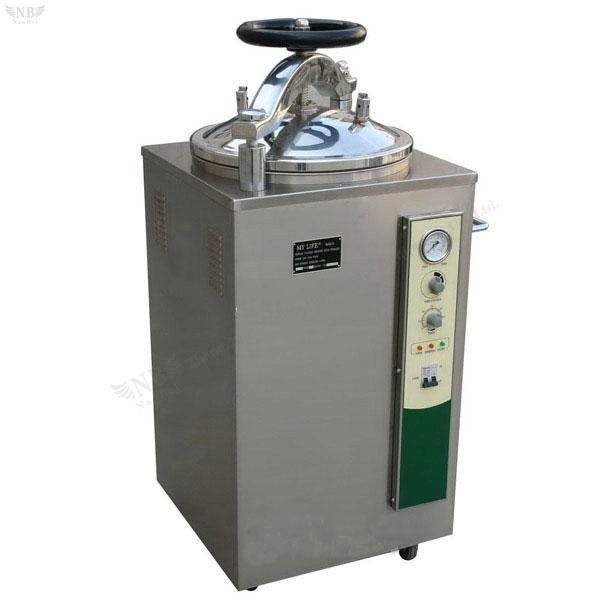 LS-100HJ 100L Hand Round Vertical Pressure Steam Sterilizer