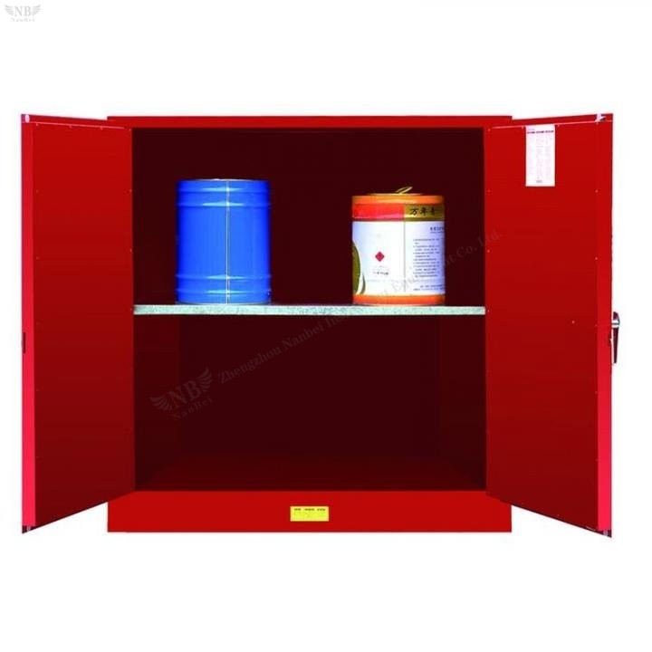 industrial safety cabinet for combustible liquids