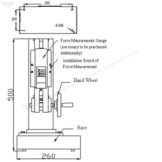 hydraulic manual test stand
