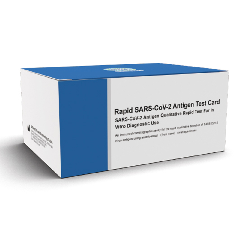 RAPID SARS-COV-2 ANTIGEN TEST CARD FOR SELF-TESTING