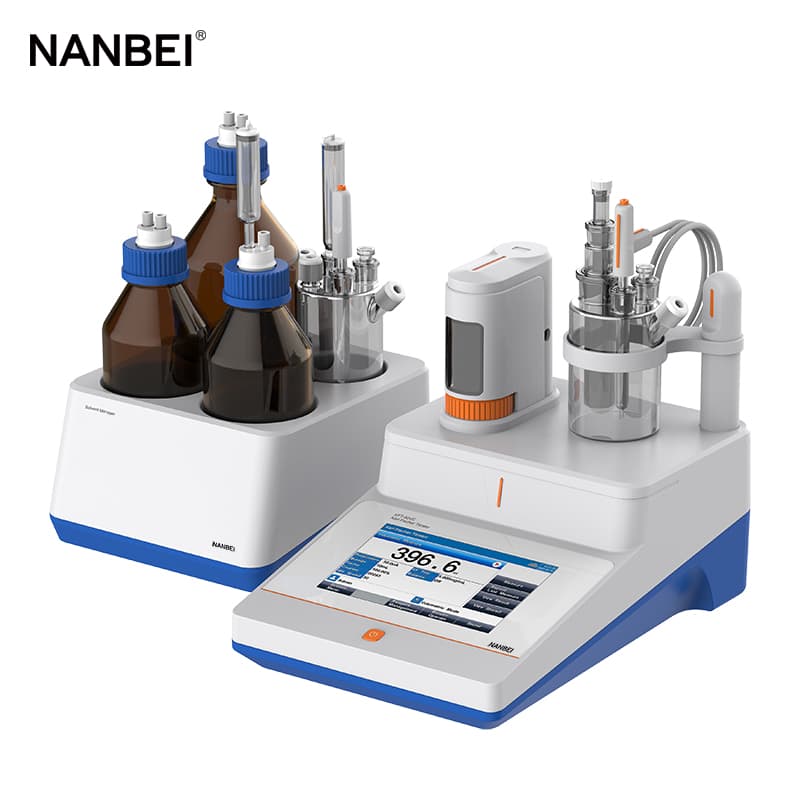 NANBEI Water Analysis Instrument KFT-50VC Karl Fischer Titrator